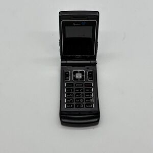 Sanyo KATANA SCP-6600‎ Ultra Slim Qualcomm 3G CDMA Flip Mobile Phone Black